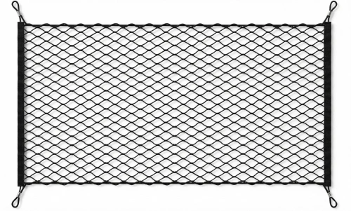 Siatka do bagażnika samochodowego | Elastyczna siatka zabezpieczająca 110 × 60 cm | Organizer bagażu | Siatka transportowa | CTM-110*60CM-B