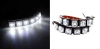 Światła do jazdy dziennej | Elastyczne lampy DRL z 12 diodami LED FLEX | DRL-006-1
