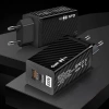 GAN | Szybka ładowarka sieciowa 65W z portami USB i USB-C PD 3.0 