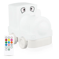 Lampka nocna LED RGB | Silkonowa lampka dziecięca 9 kolorów |  JL-601