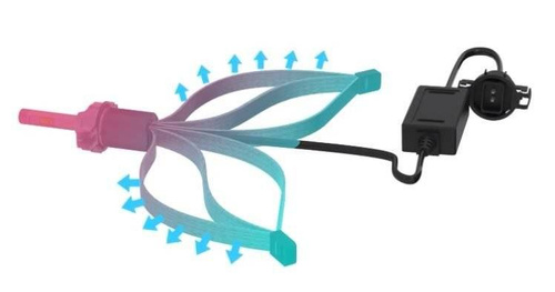 Zestaw żarówek LED H9 H11 R4 80W 9600lm LUMILED LUXEON 12V-24V