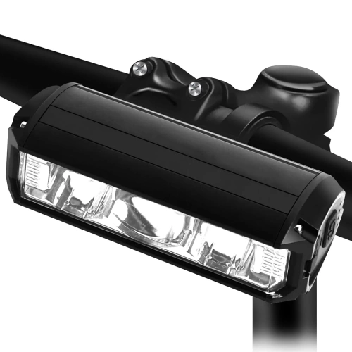 Mocna lampka rowerowa przód LED 1200 lm | Wododporny reflektor rowerowy  z akumulatorem USB | Oświetlenie rowerowe 3 tryby  pracy | IPX5 EOS630