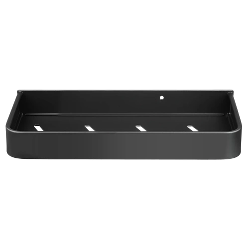 Półka łazienkowa nad umywalkę | przybornik pod prysznic | Czarna | BSU-L30CM-B
