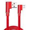 Micro-USB 1M | Kątowy kabel USB do ładowania telefonu | Quick Charge 3.0 2.4A | AM30