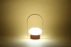 Stylowa lampka stołowa LED | Lampa dotykowa z wbudowanym akumulatorem | JX22-GREY
