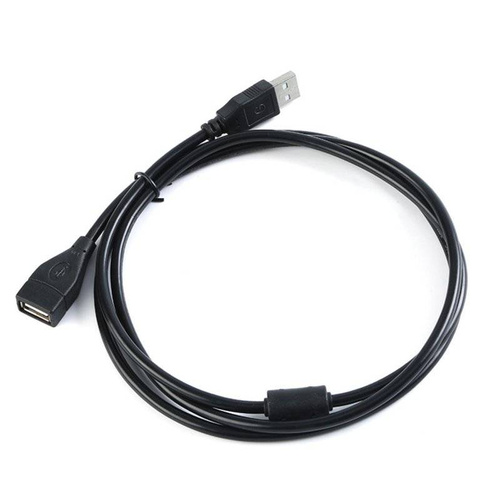 Przedłużacz USB 3.0 | wtyki męski + żeński | 2 metry | UE3.0-2M-Black