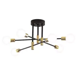 Nowoczesna lampa sufitowa | Wiele źródeł światła | RLH-60S-W