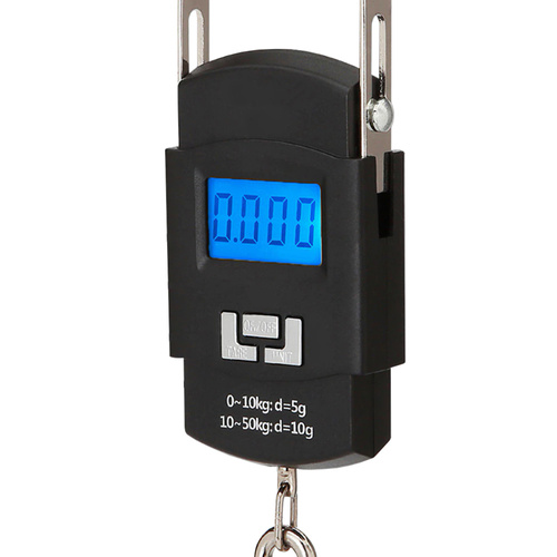 Elektroniczna, przenośna waga hakowa | do 50kg ±5g | AS-25
