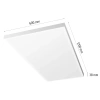 Panel sufitowy LED | Natynkowy plafon 120x60cm | 120W, 12000lm | biały