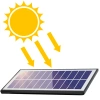 Lampa solarna LD-296LED-BLACK