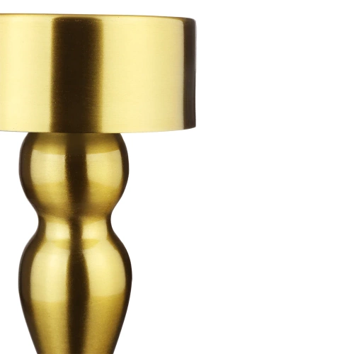 Lampa stołowa z wbudowanym akumulatorem | Lampa nocna z trzema barwami świecenia | Nastrojowa lampka do hotelu, restauracji | HJA10-A-GOLD