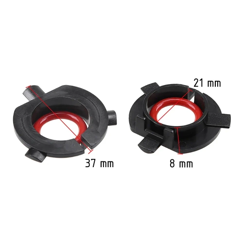 Adapter do mocowania żarówki LED lub żarnika HID | Kia Sonata 9 Sorento Veloster Coupe Santafe Grand SantaFe | TK-106