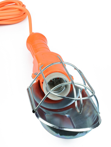 Lampa warsztatowa na żarówkę E27 60W z kablem 3.5M | W26