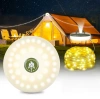 Wielofunkcyjna lampa kempingowa LED z girlandą 10 m, powerbankiem i magnesem |  Wodoodporna lampka z wbudowanym akumulatorem 2000 mAh 5 trybów świecenia | KQ-5004