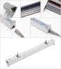 Zestaw 2 lamp do wzrostu kwiatów | Lampa 6W do uprawy roślin | Lampa z kablem zasilającym oraz przewodem łączeniowym | DG-T5-Whitel DG-T5-Whitel