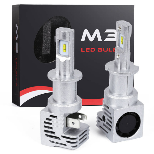 Zestaw żarówek H3 LED ZES M3 | 5166 TrueLM