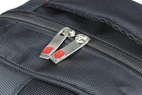 Uniwersalny, mocny plecak z komorą na laptopa | 30l, 3 komory, nylon balistyczny 1680D | czarny | BR11