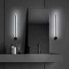 Nowoczesny kinkiet LED | 60cm 10W | Czarna, obrotowa lampa ścienna z regulacją | Lampa LED o barwie 4000K | YG-W002