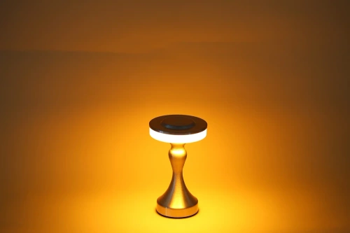 Lampa stołowa z wbudowanym akumulatorem | Lampa nocna z trzema barwami świecenia | Nastrojowa lampka do hotelu, restauracji | HJA14-A-SILVER