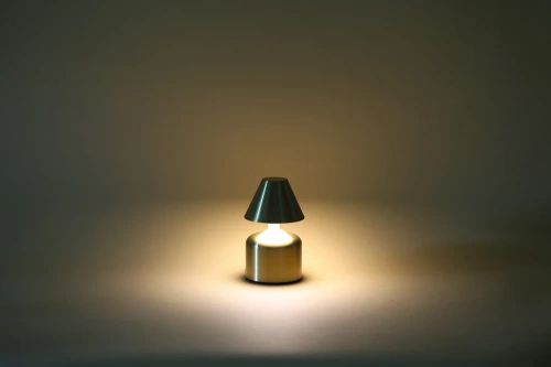Lampka stołowa LED Grzybek | Bezprzewodowa lampka do hotelu, restauracji | Nocna lampka dotykowa | HJA42-GOLD