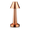 Bezprzewodowa lampka stołowa | Dotykowa lampka nocna z regulowaną barwą światła | Lampka USB | HJA12-COPPER
