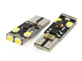 Żarówka samochodowa LED W5W T10 6 SMD 2835 CANBUS