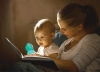 Lampka nocna dla dzieci LED z głośnikiem Bluetooth  Lew | Silikonowa, dotykowa lampka dzięcięca USB  | JS-L8L-330