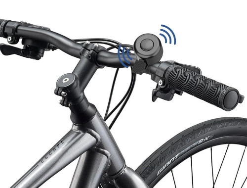 Metalowy dzwonek na kierownicę | Głośny dzwonek do roweru lub hulajnogi |  QTLD-274