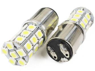 Żarówka samochodowa LED BA20D 27 SMD 5050