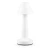 Bezprzewodowa lampka stołowa | Dotykowa lampka nocna z regulowaną barwą światła | Lampka USB | HJA12-WHITE