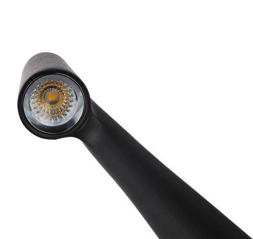 Lampa stołowa 43cm | Bezprzewodowa lampka nocna z wbudowanym akumulatorem | Lampka z dotykowym sterowaniem | HMS-455-BLACK