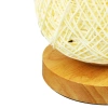Rattanowa lampka nocna | Stylowa lampka stołowa | ZBD-C2314-BG
