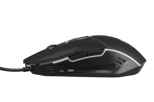 Myszka przewodowa dla graczy | Myszka gamingowa z podświetleniem RGB | G560-Black