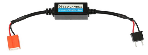 Komplet 2 szt - A1 Cyfrowy filtr H11 LED CAN BUS - pomarańczowy