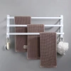 Wieszak na ręczniki | Uchwyt ścienny do łazienki | Drążek łazienkowy | MJR-50CM-3-WHITE