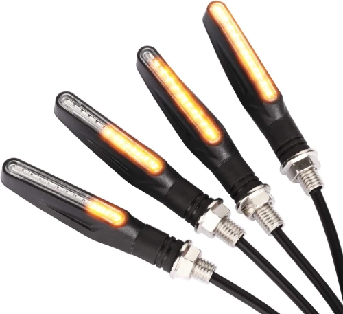 Dynamiczne kierunkowskazy LED do motocykli | 12 diod LED | blister | 4 sztuki | MSL-12LED-04