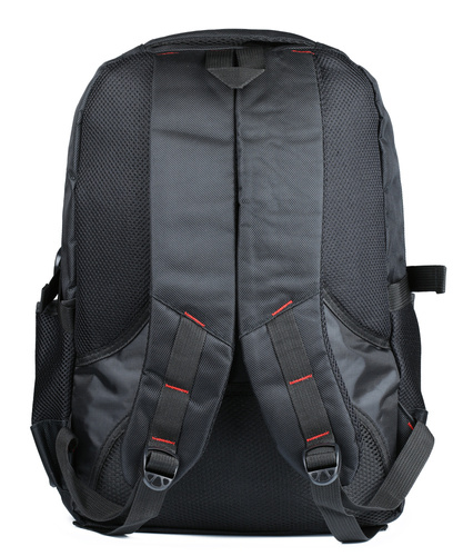 Uniwersalny, mocny plecak z komorą na laptopa | 30l, 3 komory, nylon balistyczny 1680D | czarny | BR11