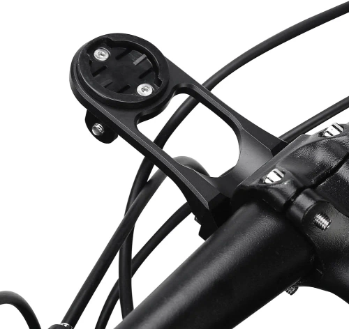 Uchwyt na mostek do komputera rowerowego i GoPro | Aluminiowy uchwyt kompatybilny z Garmin, Bryton | MBZJ-042