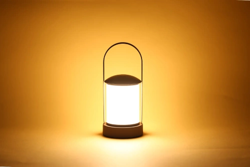 Bezprzewodowa lampka stołowa | Lampa z funkcją zmiany barwy | JX23B-BROWN