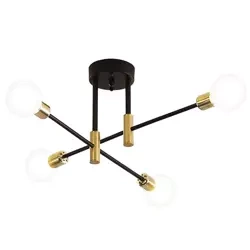 Nowoczesna lampa sufitowa | Wiele źródeł światła | RLH-40S-W