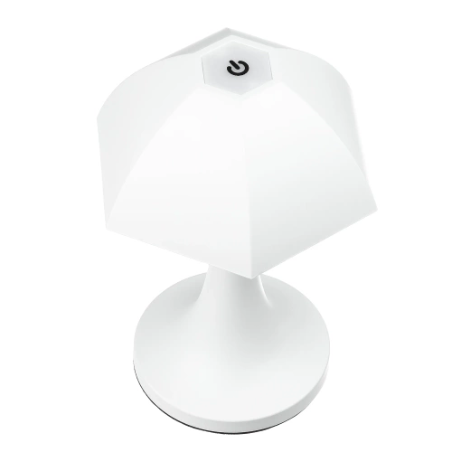 Nowoczesna lampa stołowa LED | Dotykowa lampa z wbudowanym akumulatorem | YG-D005-W