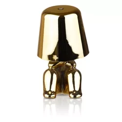 Nowoczesna lampa stołowa z dotykową obsługą | Lampka nocna z wbudowanym akumulatorem | HJA23-I-GOLD