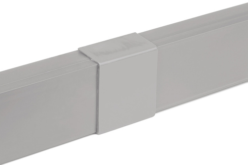 Łącznik prosty do listwy maskującej 40x20mm | szary | CDT-02