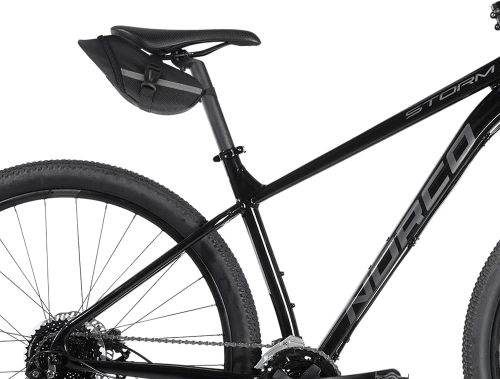 Wodoodporna torba rowerowa z wytrzymałego materiału 600D | Lekka, aerodynamiczna sakwa podsiodłowa z odblasakami |  600DCWBW-208