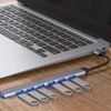 Rozdzielacz USB na 7x USB-A | adapter, rozgałęźnik 7w1 | HUB