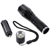 Aluminiowa latarka taktyczna LED XML-T6 CREE | funkcja zoom, akumulatorek 18650, ładowarka + kabel, futerał | 1200lm, 5 trybów świecenia | TL-505