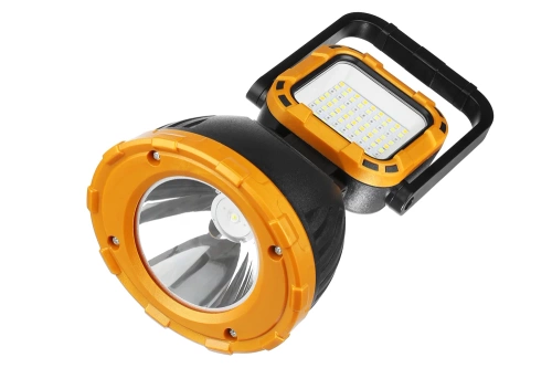 Latarka turystyczna LED | Latarka solarna z powerbankiem | Ruchoma lampka kempingowa | TG-GZ0241-B