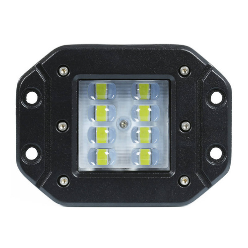 WL-NEW-18W | Lampa robocza prostokątna do montażu w otworze | Light Bar | WL1018W-B