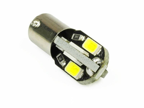 Żarówka samochodowa LED BA9S 8 SMD 5630 CAN BUS 360 stopni