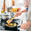 Przybory kuchenne bambusowe z podstawką | BRS-5in1-BAMBOO